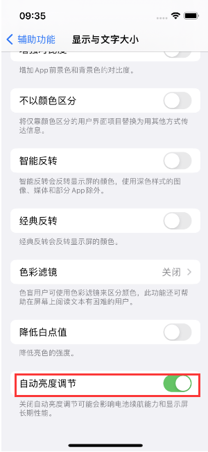 浦北苹果15维修店分享iPhone 15 Pro系列屏幕亮度 